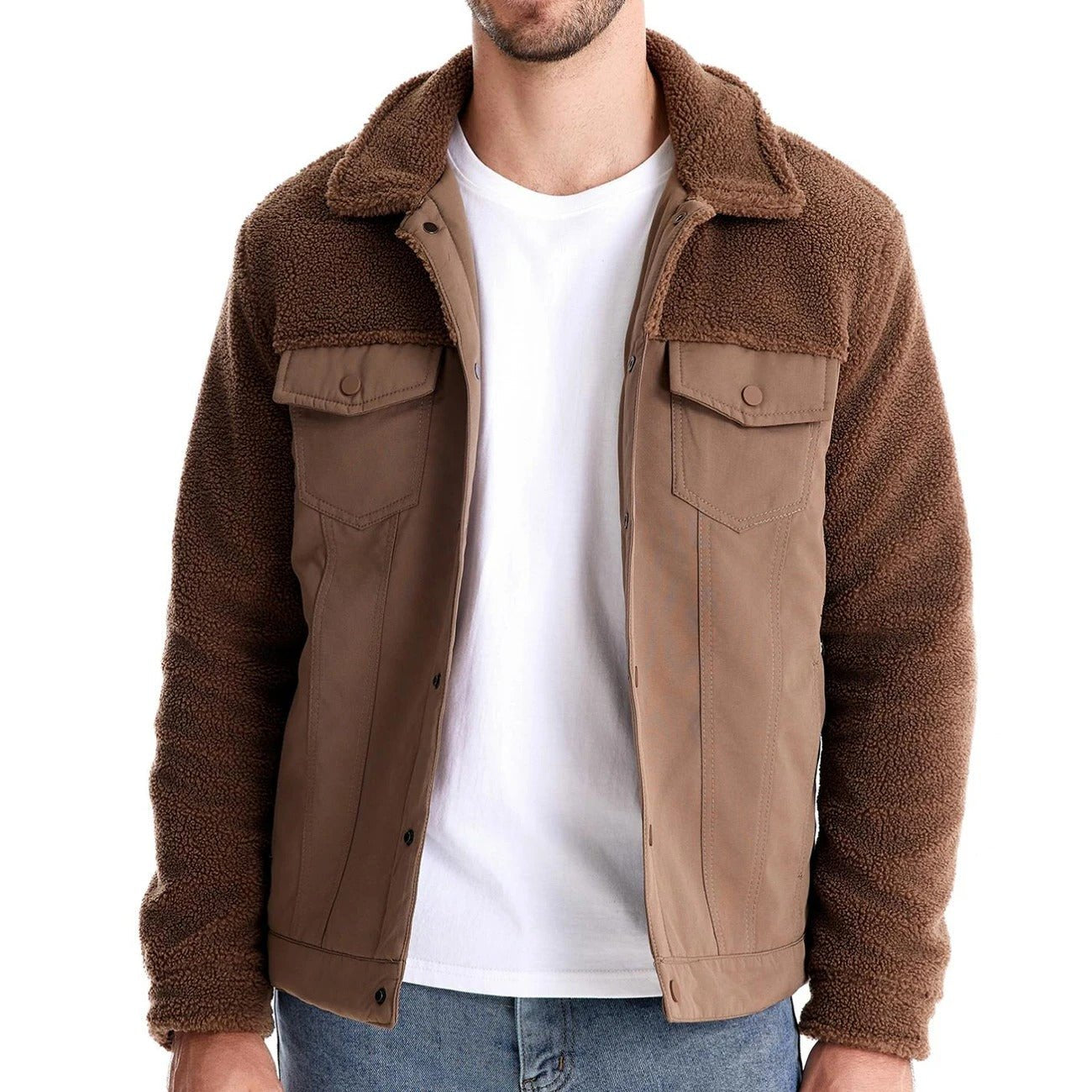 The Suede - Hybrid Men's Jacket