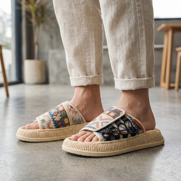 Van Horne Ethnic Slippers