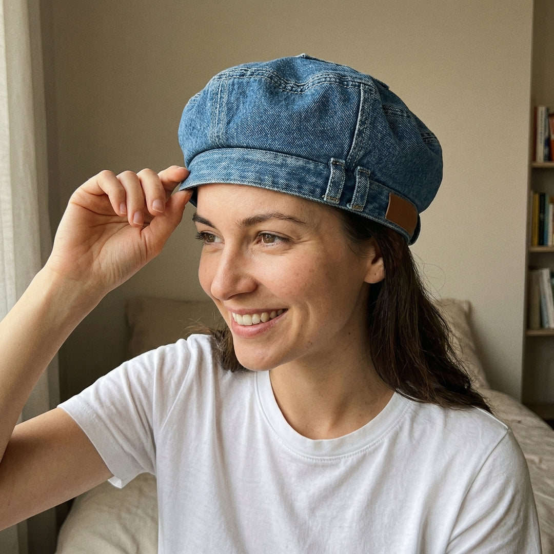 Selene Denim Hat