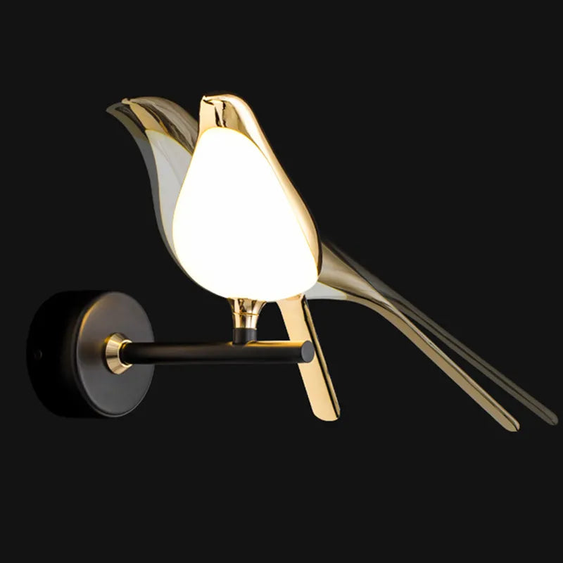 Modern Bird LED Wall Lamp