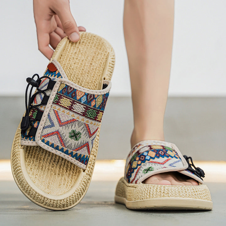 Van Horne Ethnic Slippers
