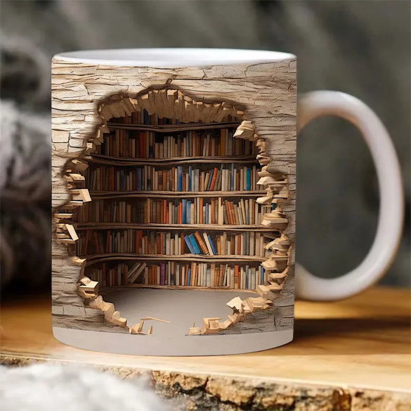 Creative 3D Space Design Mug