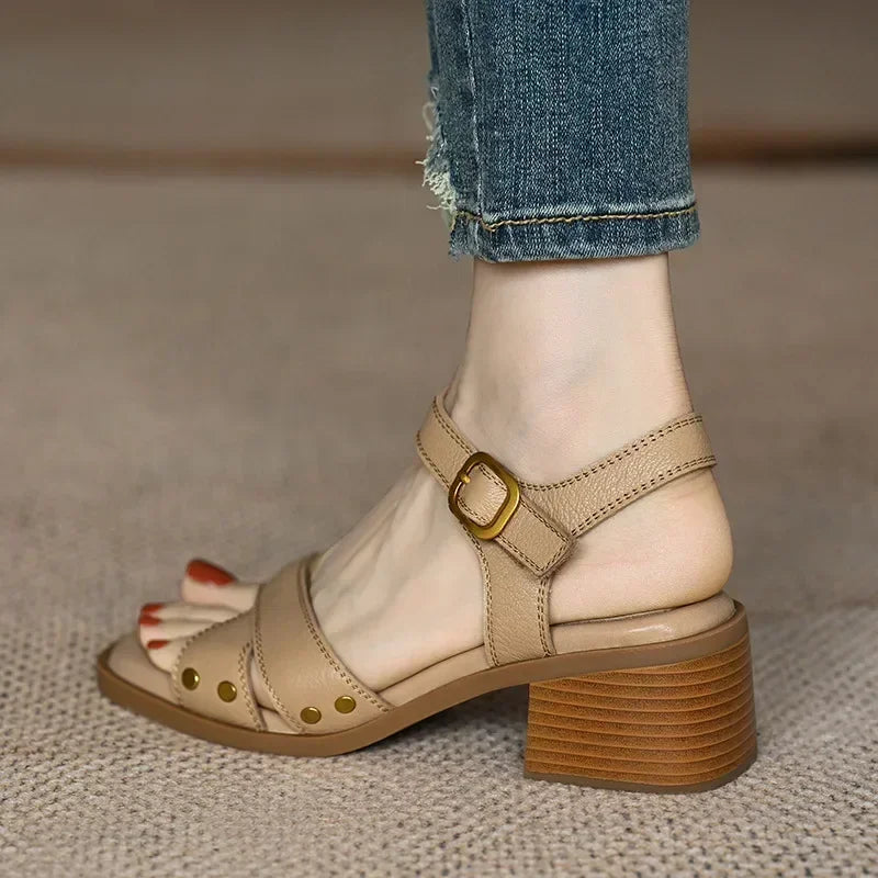 Eva Ember Block Heel Sandals