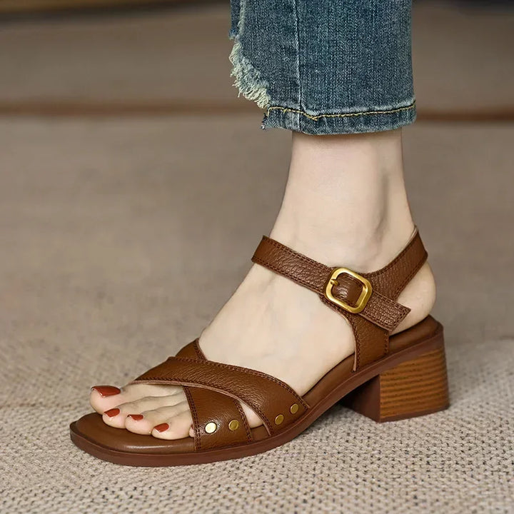 Eva Ember Block Heel Sandals