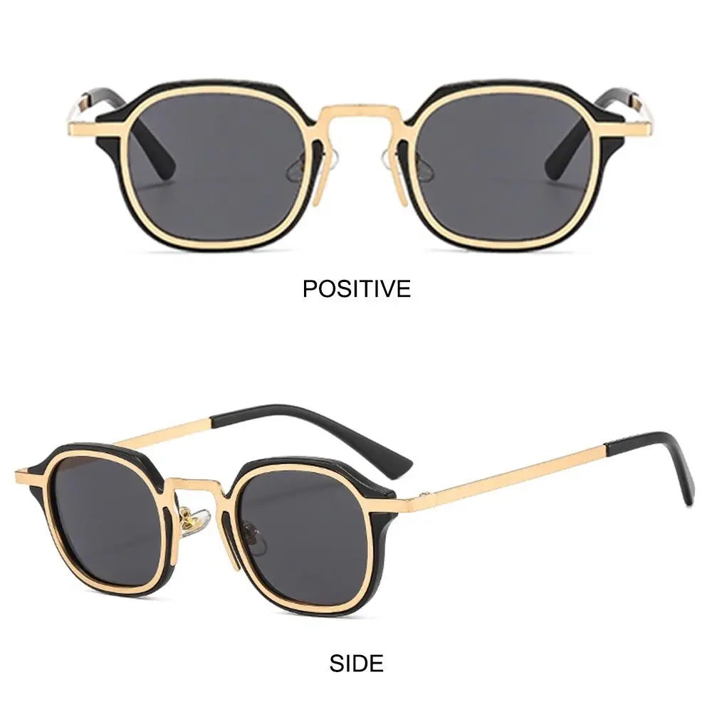 Evoke Dual-Tone Square Sunglasses
