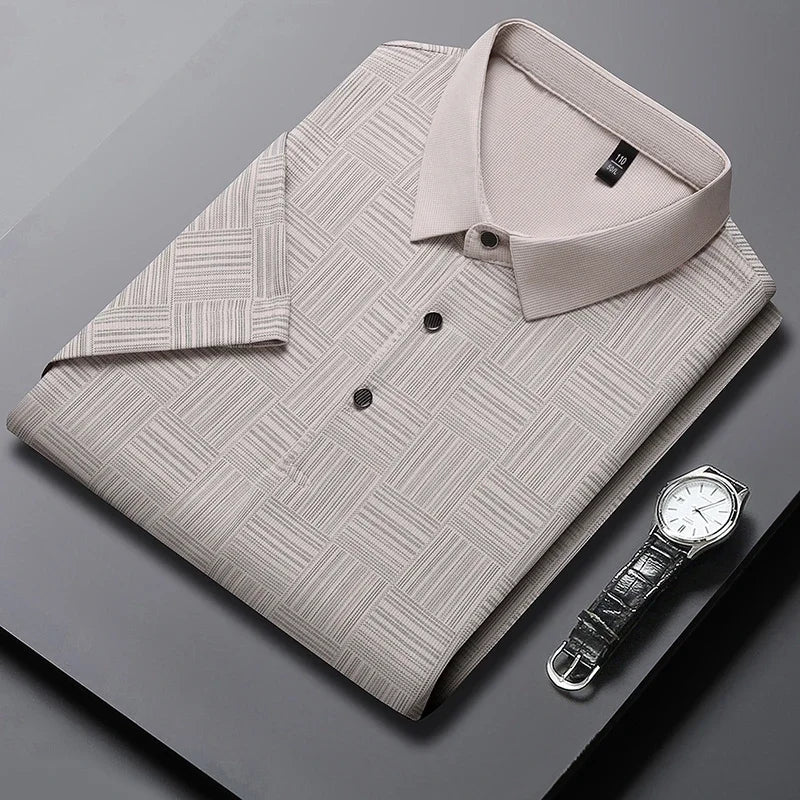 CheckMate - Men's Short-Sleeve Polo