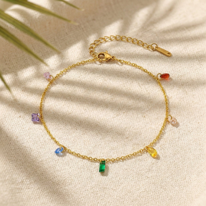 Bella Crystal Anklet