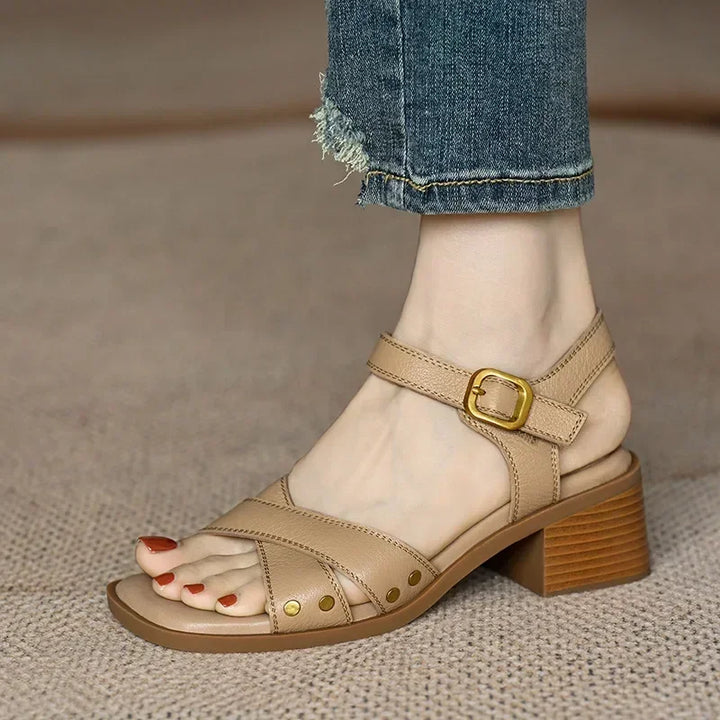 Eva Ember Block Heel Sandals