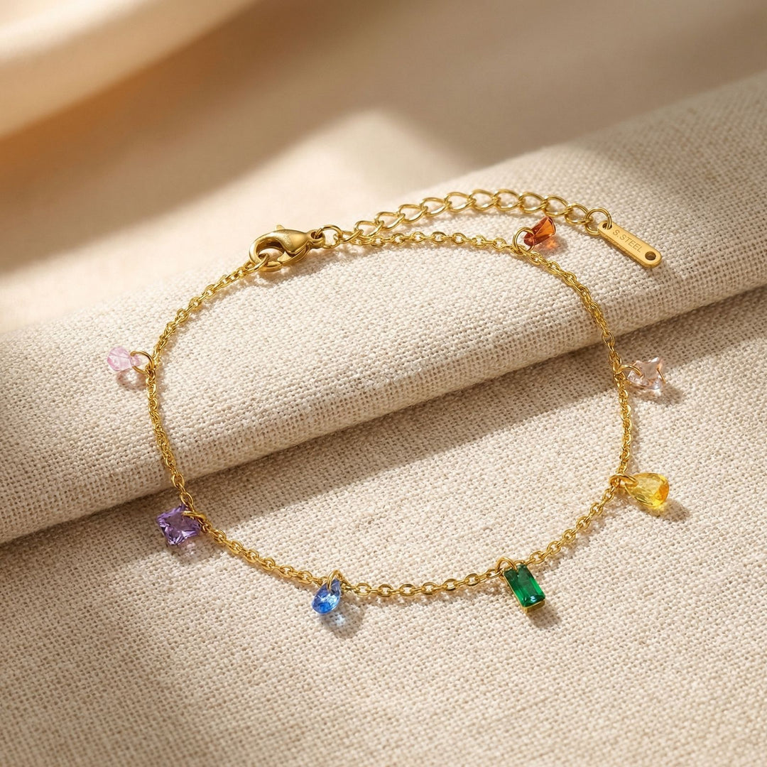 Bella Crystal Anklet