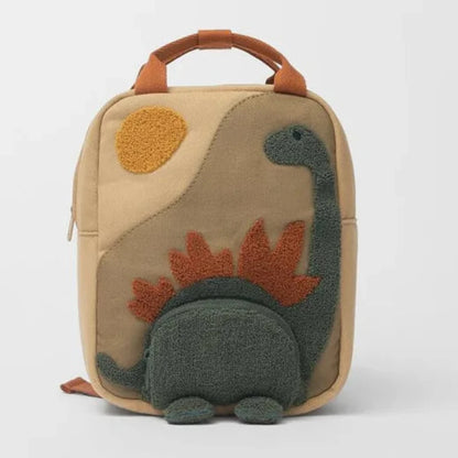 Dino Embroidered Kids Backpack