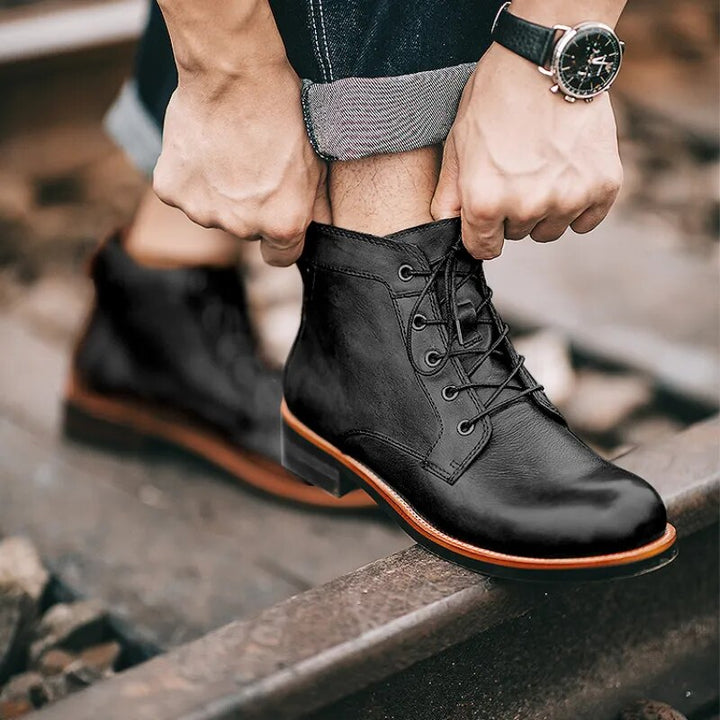 Classic Handmade Leather Men's Boots