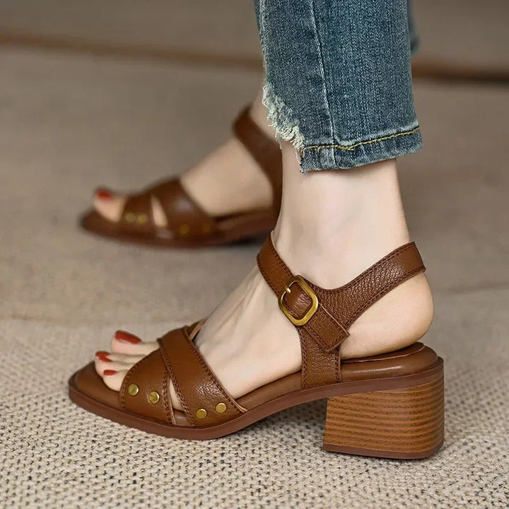 Eva Ember Block Heel Sandals