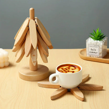 Unique Tree Coaster Set