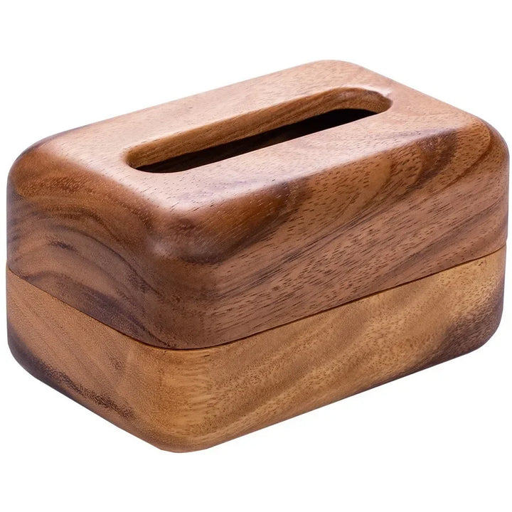 Nature's - Walnut Wooden Tissue Box