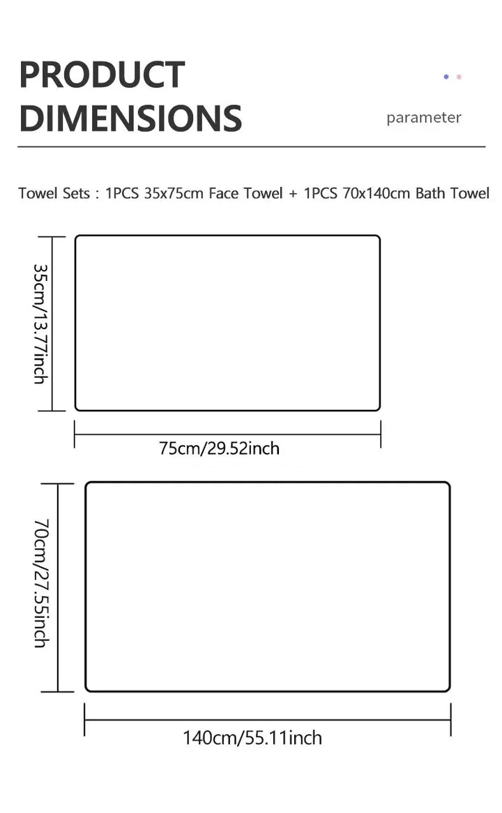 Everyday - Striped Pattern Towel Set
