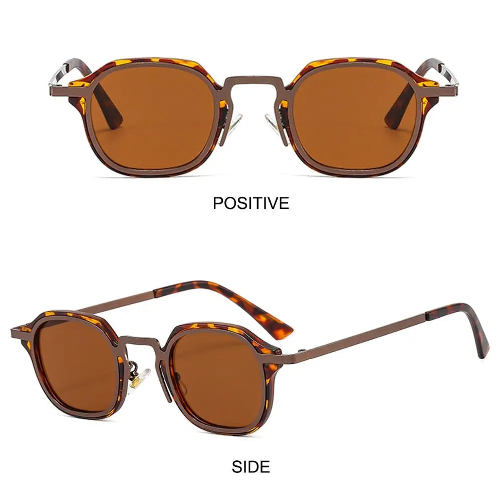 Evoke Dual-Tone Square Sunglasses