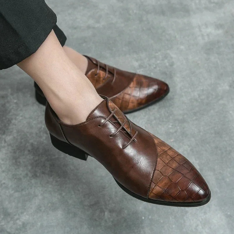 Pelle - Men's Embossed Shoes