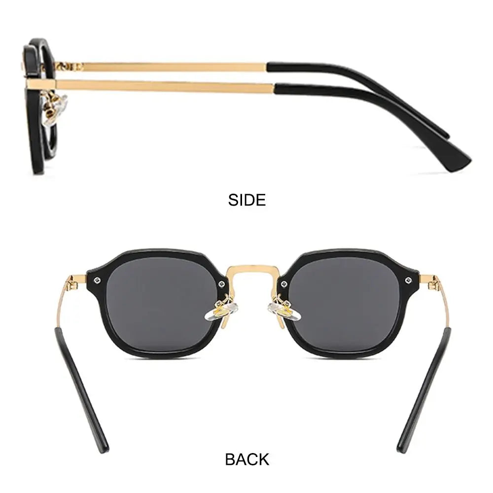 Evoke Dual-Tone Square Sunglasses