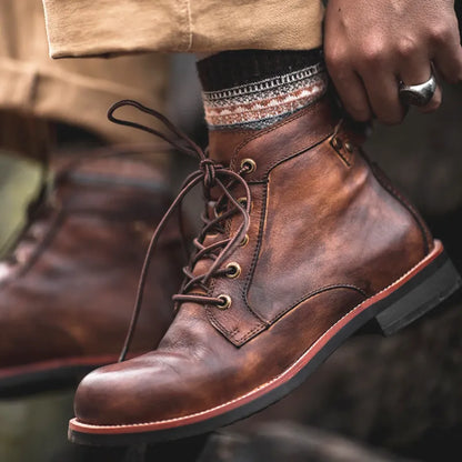 Classic Handmade Leather Men's Boots